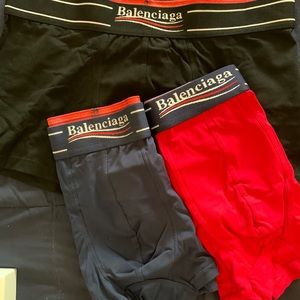 Men’s balenciaga boxer briefs sz 3pc XXL euro